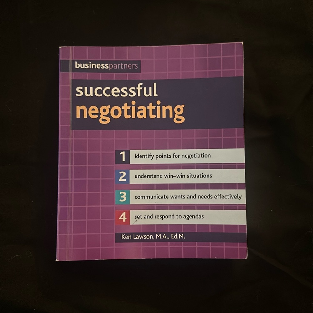 How to Negotiate